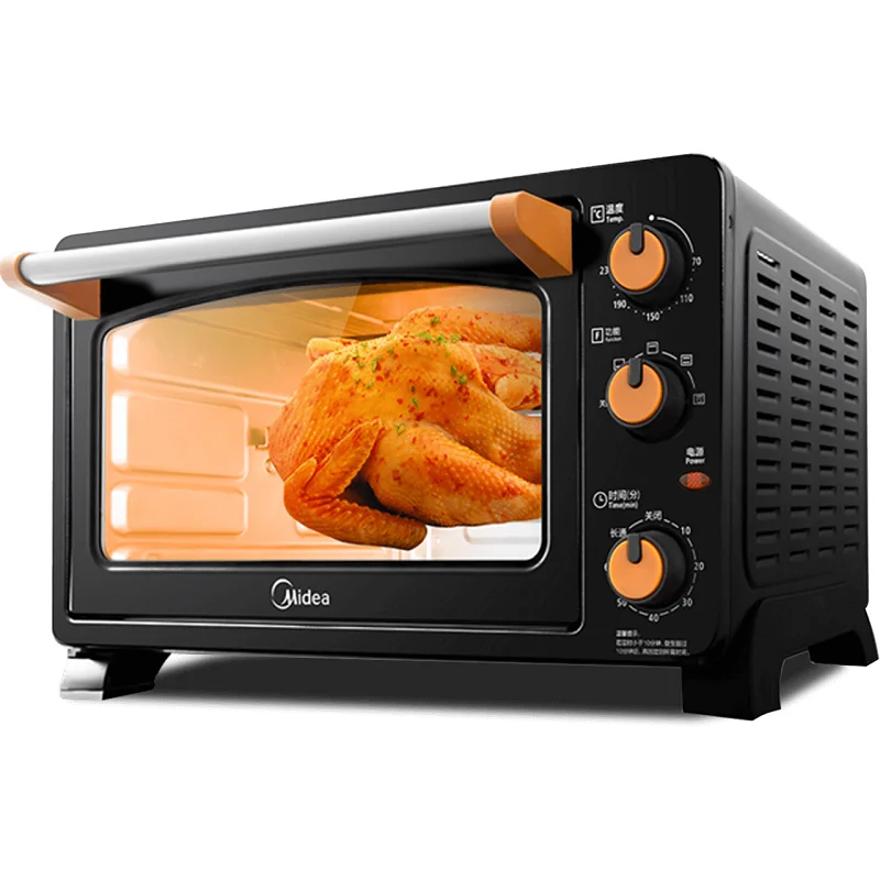 Midea бытовой 25L Многофункциональный Мини электрическая духовка вращающийся