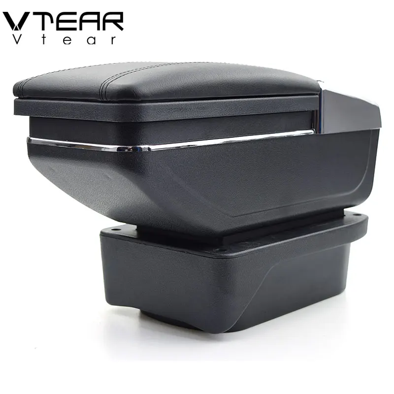 

Vtear for Toyota EZ armrest box central Store content box products interior Armrest Storage car-styling accessories part 11-16