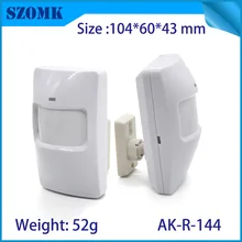 10 шт. инфракрасный датчик движения Пластиковый детектор коробка для Домашняя электроника корпус для установки электроники 104*60*43 мм