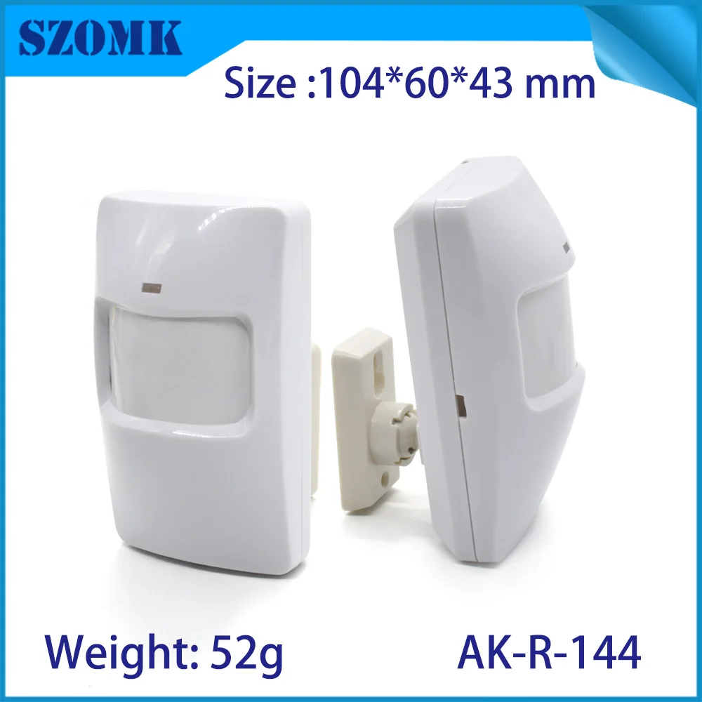 

10 pieces infrared motion sensor plastic detector box for housing electronics pcb enclosure 104*60*43mm