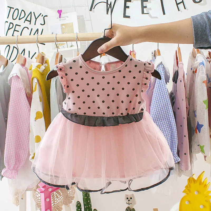Newborn Baby Girls Lace Dress Party Kids Clothing 2019 Fashion Cute Princess Christening Toddler girls 1 Years Birthday Dresses (12)