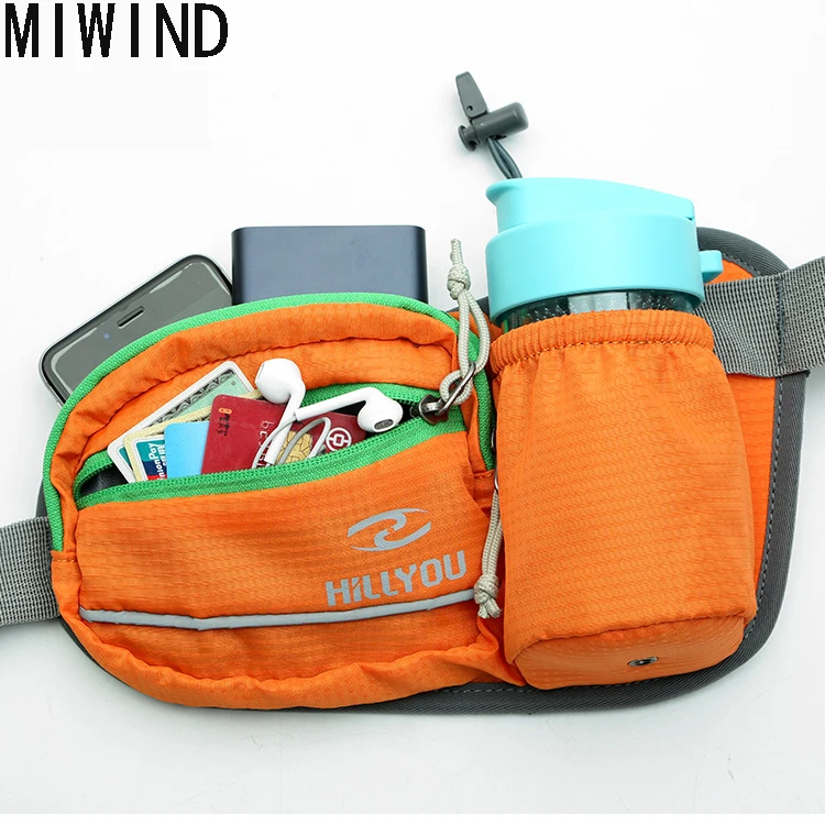 MIWIND Pack Bag Waterproof women Waist Belt Bag Men Unisex Fanny Pack