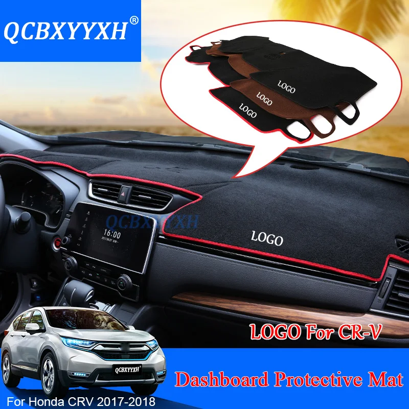 

For Honda CRV CR-V 2017 2018 LHD Dashboard Mat Protective Interior Photophobism Pad Shade Cushion Car Styling Auto Accessories