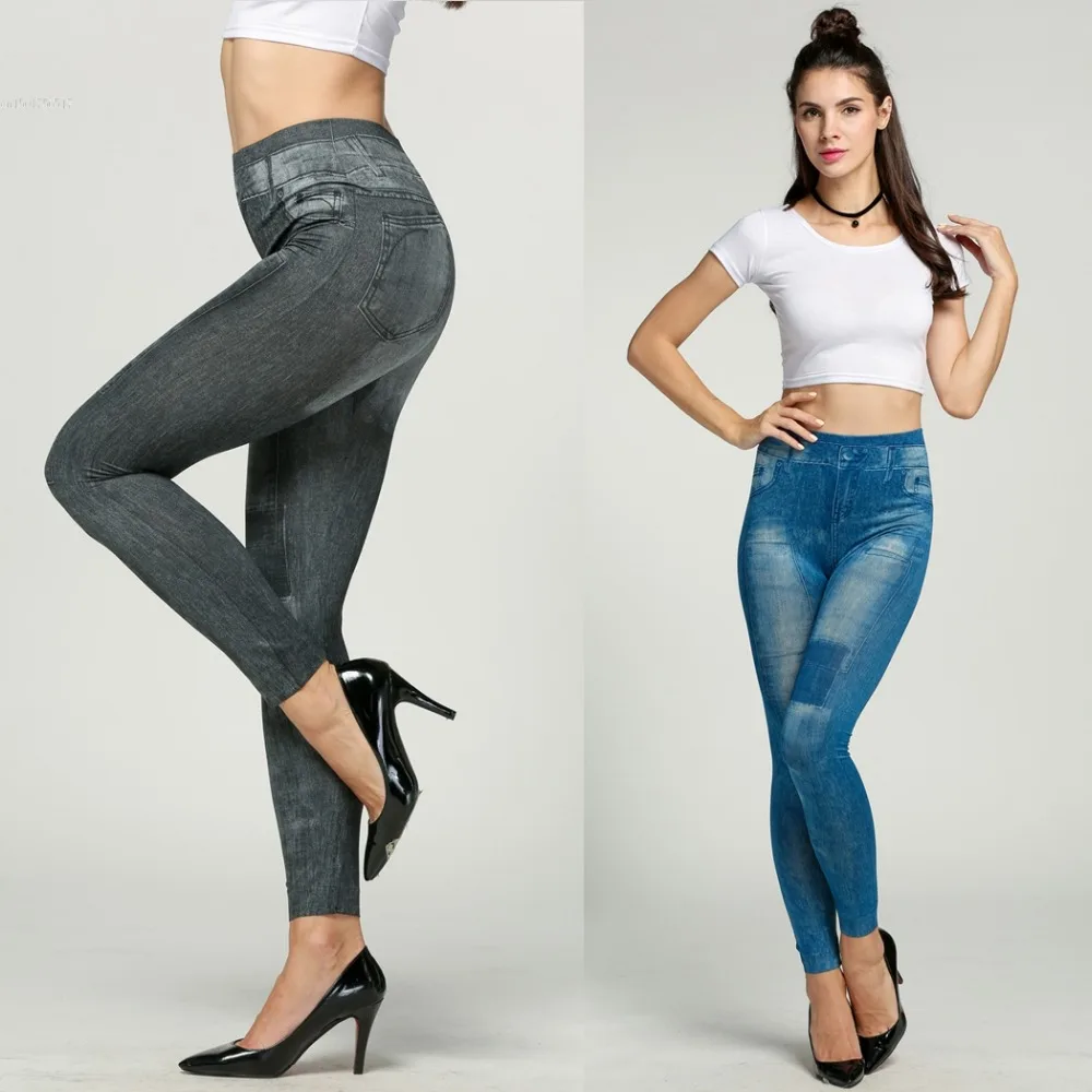 Women Fashion Jeggings Stretch Skinny Leggings Leg wear Pencil Pants Their Jeans Their Leggings Their Jeggings