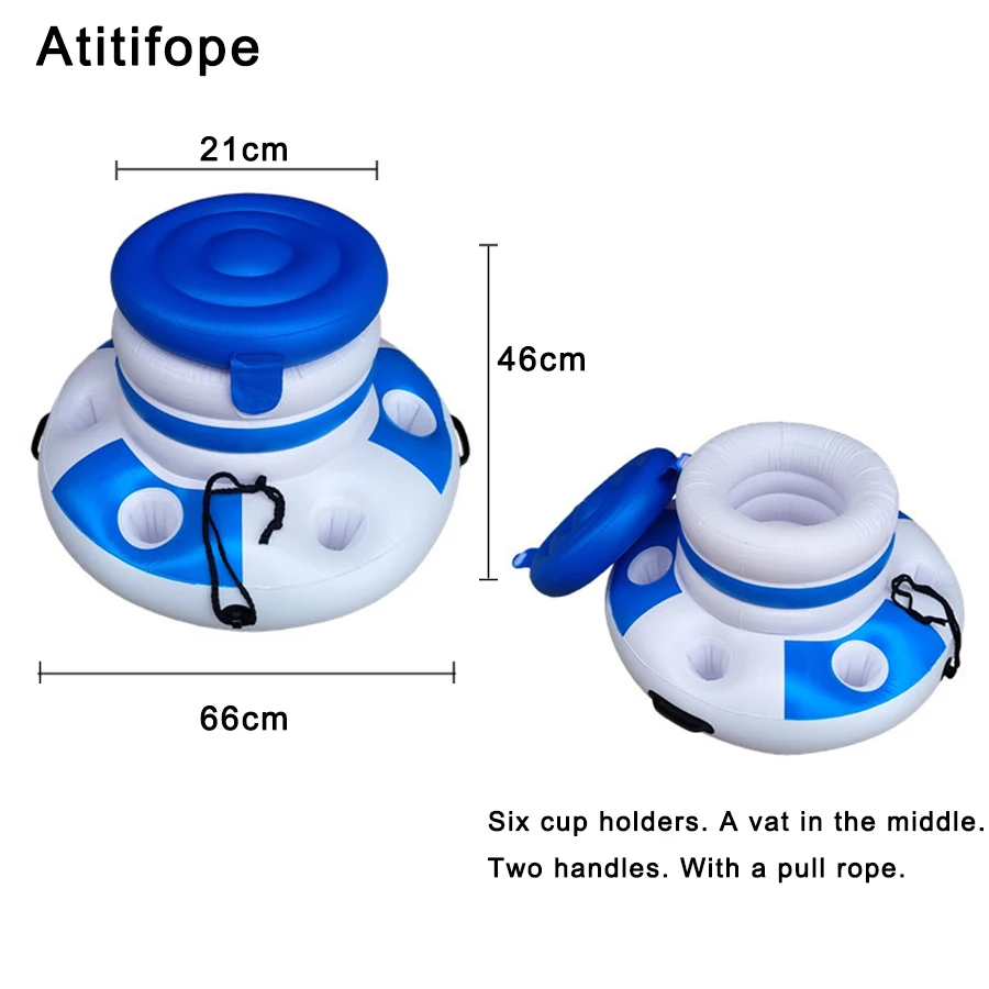 Inflatable Bar Bucket water inflatable ice bucket holder mobile phone cola drink bottle cup holder swimming pool accessories Inflatable Bar Bucket water inflatable ice bucket holder mobile phone cola drink bottle cup holder swimming pool accessories