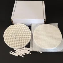 Стоматологическая лаборатория 2 фарфоровые соты обжимные лотки и 20 циркония керамические штифты