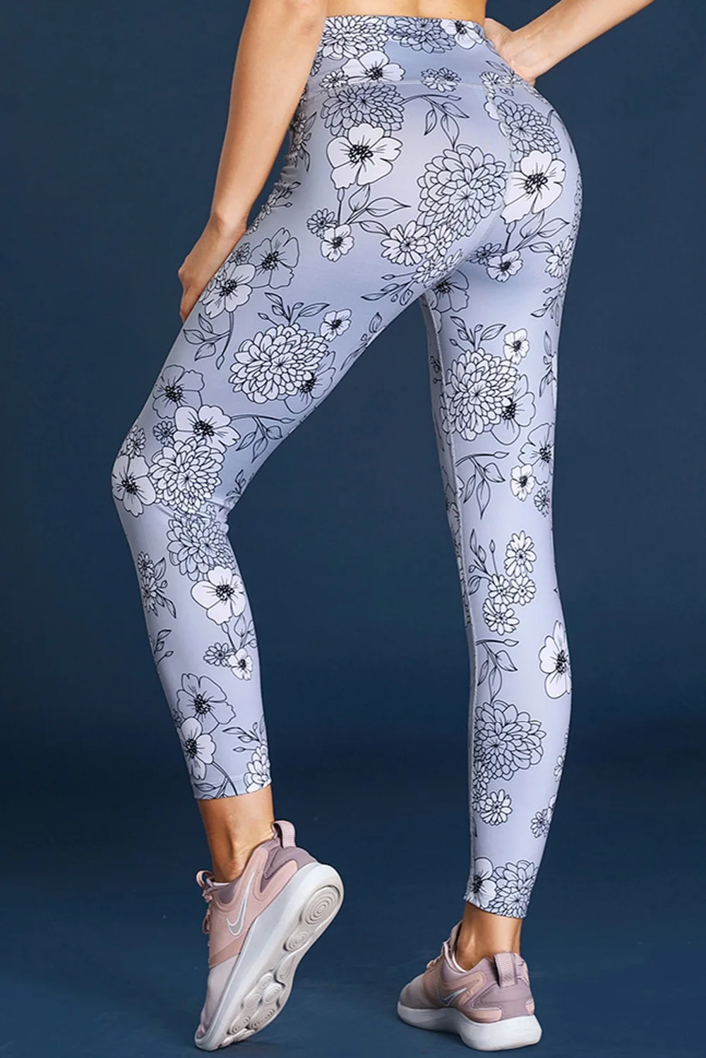 Gray-Floral-Print-Allover-High-Waist-Leggings-LC77123-11-5