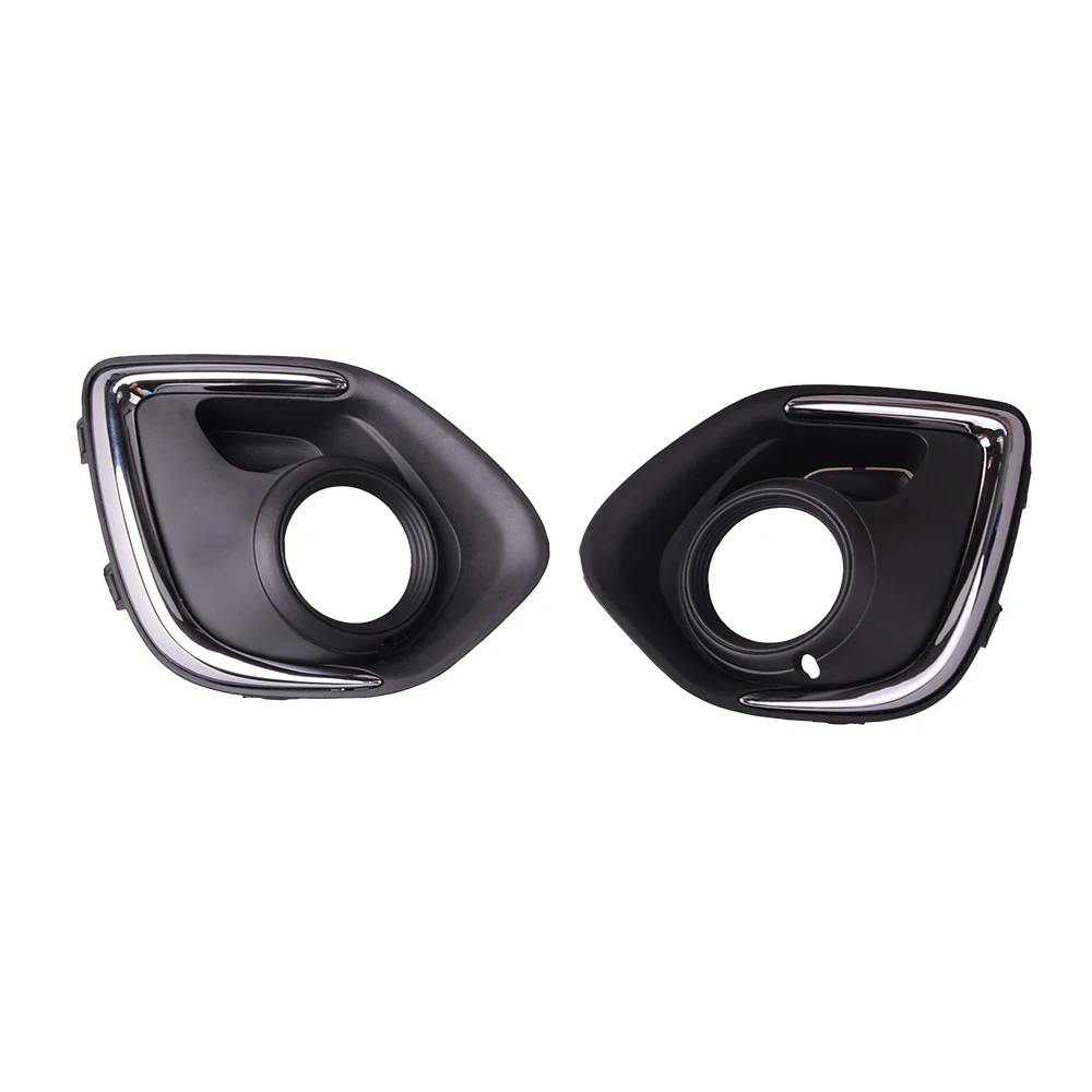 Pair Fog Light Lamps cover BUMPER BEZEL for Mitsubishi Outlander Sport
