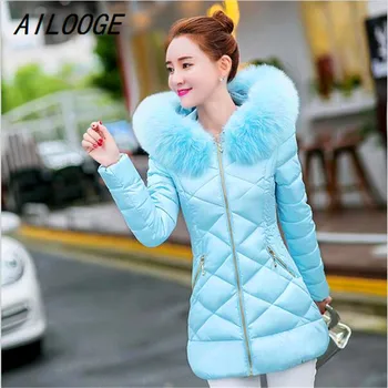 

AILOOGE Winter Jacket Women Hot 2019 New Park Long Female Jacket Thick Coat High Quality Warm Women's Winter Coats
