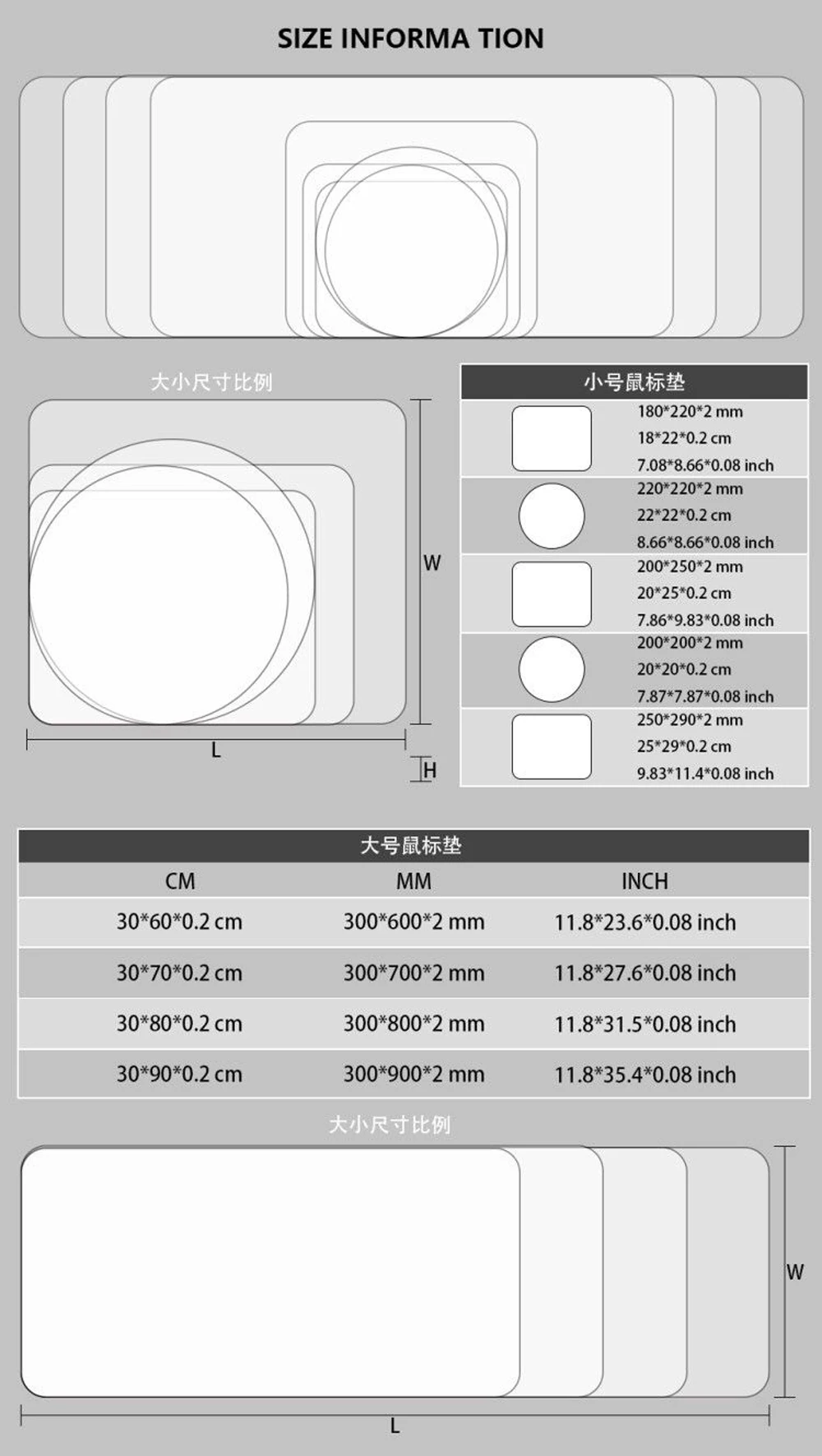 Yuzuoan 900*400 мм Одна деталь игровой коврик для мыши Большой Оверлок мультфильм аниме резиновые коврик для мыши Клавиатура Мат таблице как