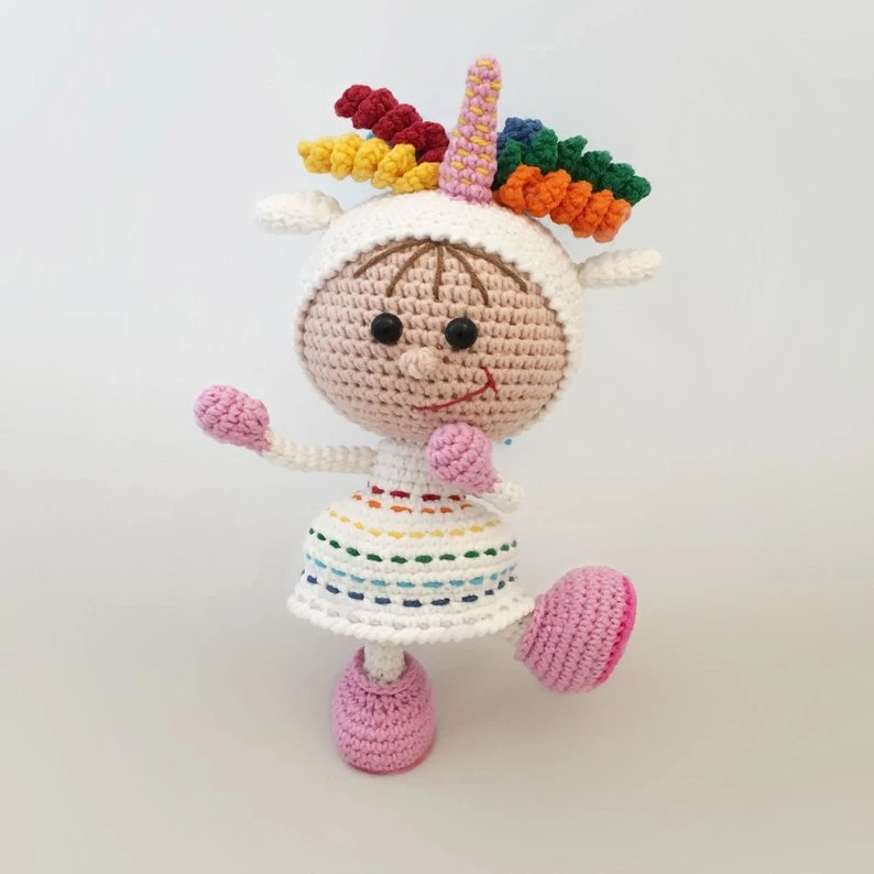 muñecas amigurumi a crochet