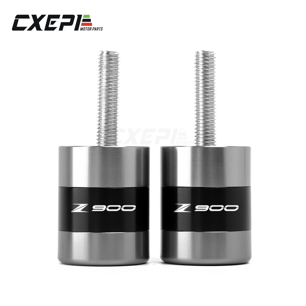 High quality Motorcycle Accessories Cnc Handlebar Grips Handle Bar Ends plug Anti Vibration For KAWASAKI Z900