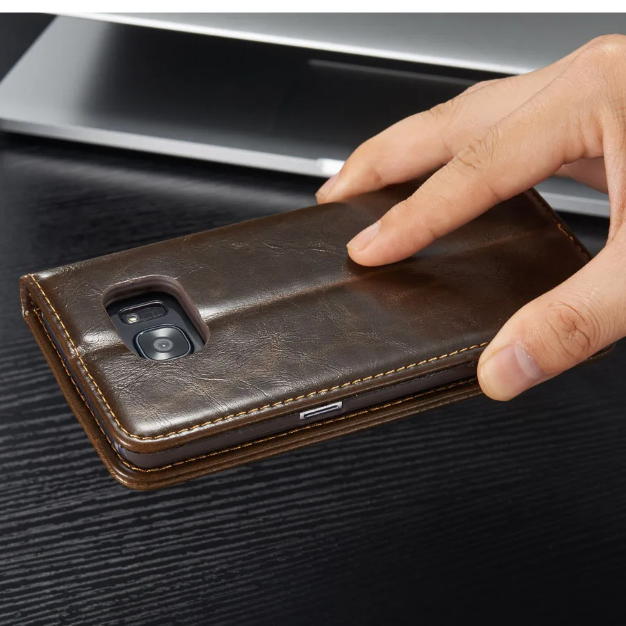 Teléfono Original de los casos de la sFor Fundas Samsung Galaxy A3 2016/A3 2017 para Samsung A3 2017 A320 Coque Flip cartera de cuero cubierta