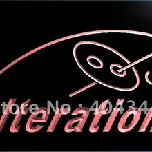 LK127-alternes сухой чистый светодиодный неоновый знак