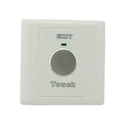 Сенсорный выключатель, кнопка выхода, переключатель контроля доступа! Сенсорный Button.86MM синий задний свет кассеты. TS021