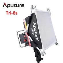 Aputure Amaran Tri-8s светодиодных видео панель Цвет Температура 5000 К с 2 шт. NP-F970 Батарея + легко коробка V крепление