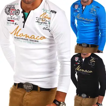 

Men Fashion Personality Cultivating long-sleeved Shirt