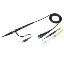 P2200 osciloscópio sonda 200 mhz osciloscópio scope teste sonda clipe bnc p2200 sonda 1x/10x switchable cabo de teste