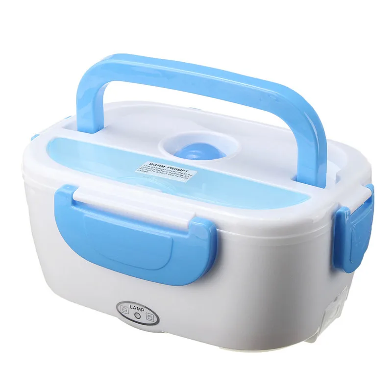 

Mrosaa 1.05L 12V Electric Heated Car Plug Heating Bento Lunch Box Outdoor Picnic Food Warmer Container With Scoop Travel Gift