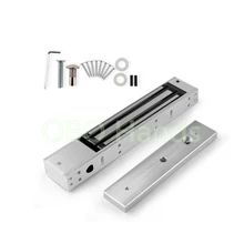 Система контроля доступа 280 кг(600LB) удерживающая сила DC 12 V электрический/электромагнитный магнитный замок с светодиодный подсветкой для одной двери