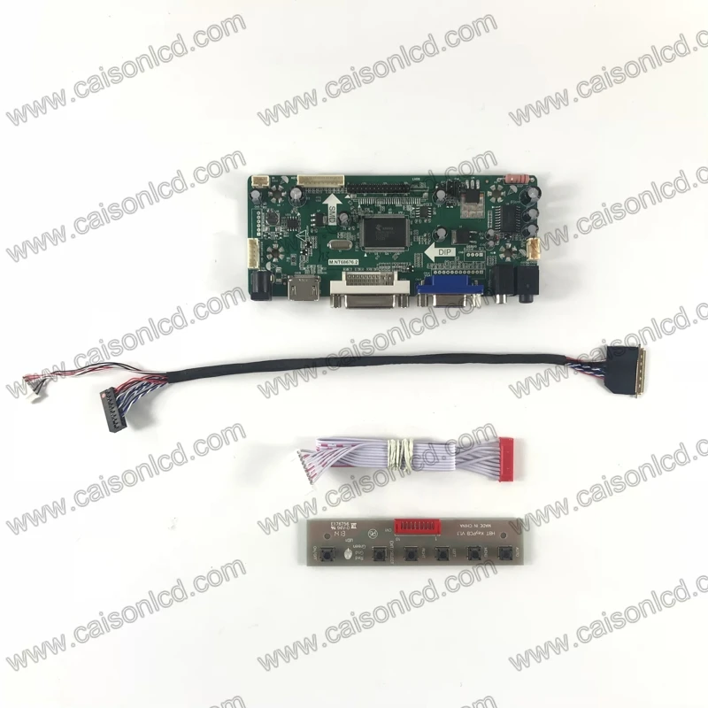 

Плата ЖК-контроллера с поддержкой DVI, VGA, аудио для 10,1 дюймов, 1280x720, B101EW01, V0 V1, B101EW01 V2, B101EW02, V0 V1, ЖК-панель