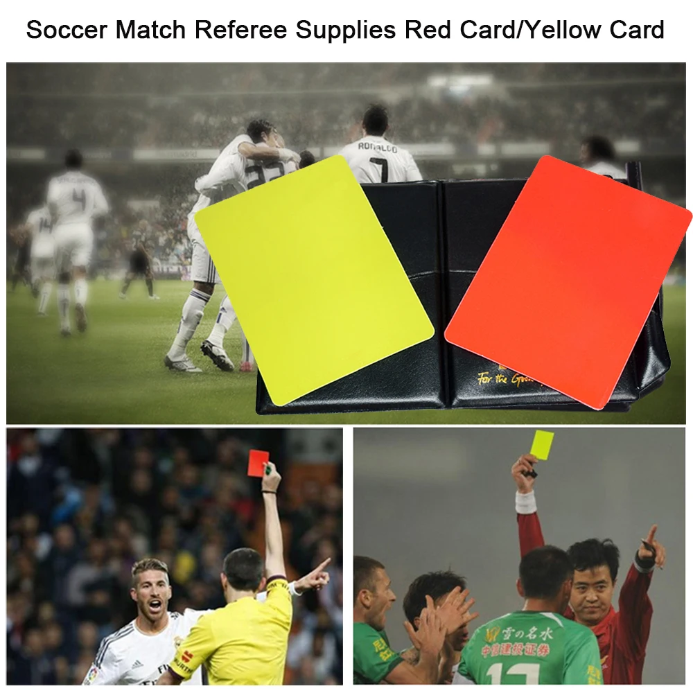 Soccer Match Referee Supplies Red CardYellow Card-06