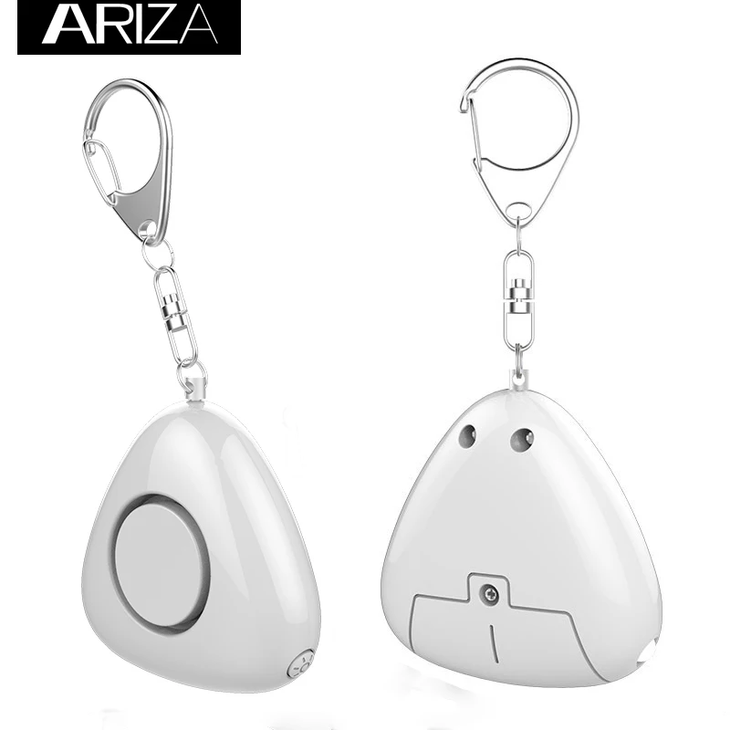 

Ariza Personal Alarm with 130Db Siren Personal Alarm Keychain Panic Alarm Emergency Security Keychain Alarm with LED Flashlight