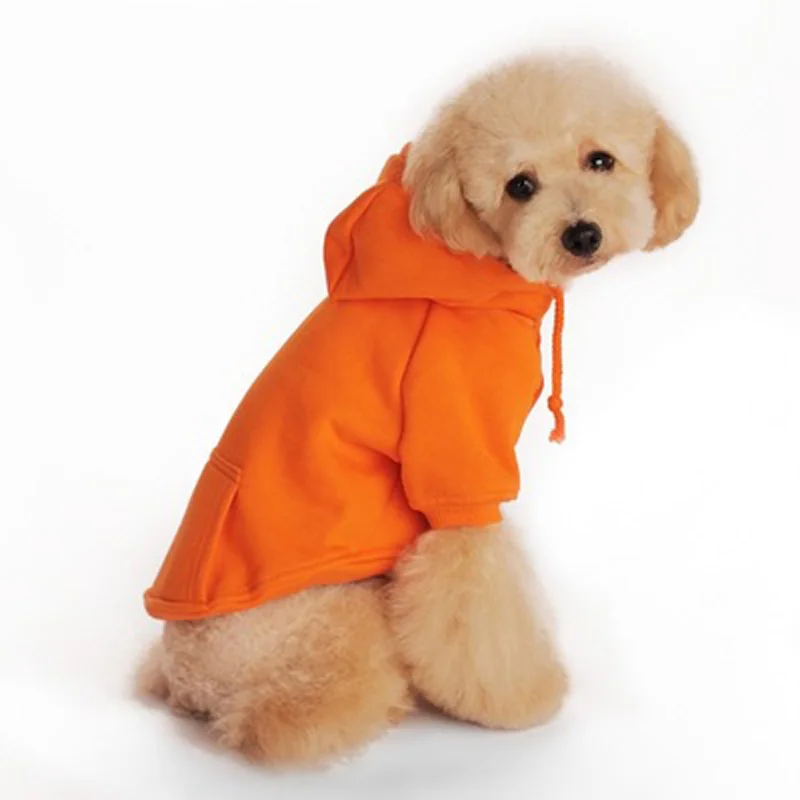 Causal Sports Dog Hoodies Clothes Cotton Pet Cats Dogs Sweatshirt