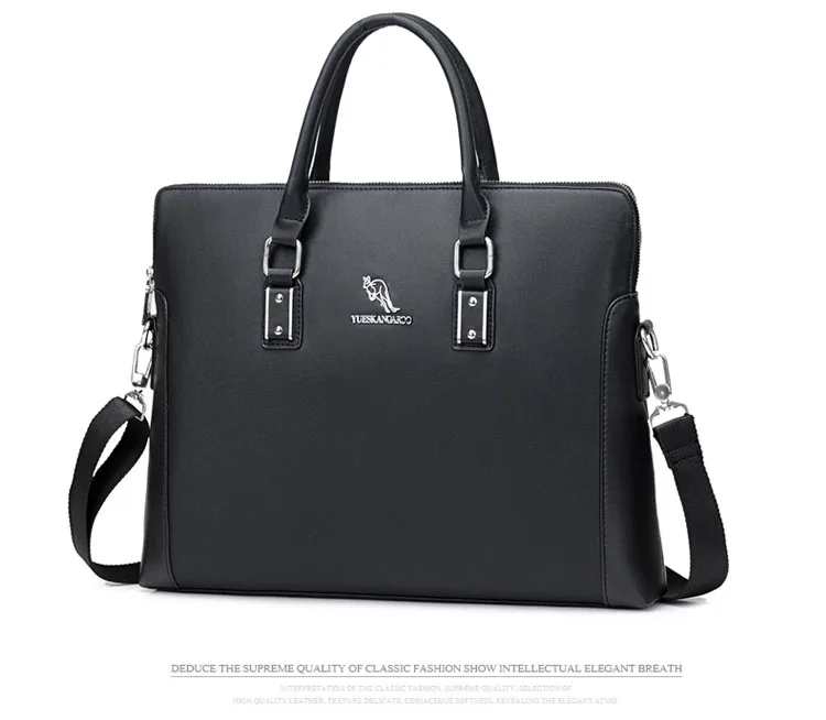 Модные Для мужчин мешок Портфели 14 "ноутбук сумки Для Мужчин's Бизнес дорожная сумка Винтаж Crossbody сумка сумки на плечо для мужчин