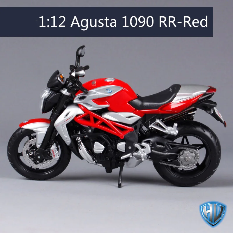 Maisto MV Agusta Brutale 1090 RR Bike Motorcycle 1:12 11097 Red Silver 