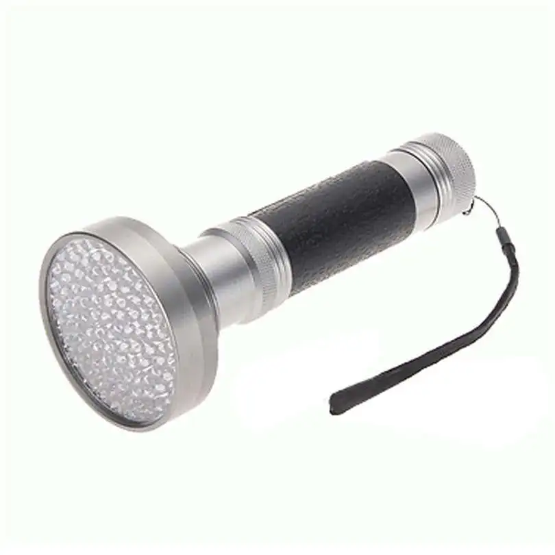  100 LED UV Blacklight Scorpion Flashlight Super Bright Detection Light Outdoor powerful led flashlight fanatic #4S19 (6)