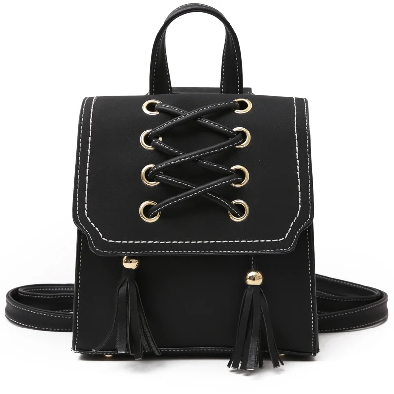 Amasie Women Backpack New Fashion tassel small backpack Preppy style bag for girl Mini backpack WED0010 Amasie Women Backpack New Fashion tassel small backpack Preppy style bag for girl Mini backpack WED0010