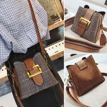 Роскошная клетчатая женская сумка на плечо с металлической пряжкой, модная мини-сумка для путешествий, сумки через плечо, лидер продаж, классическая женская сумка-тоут