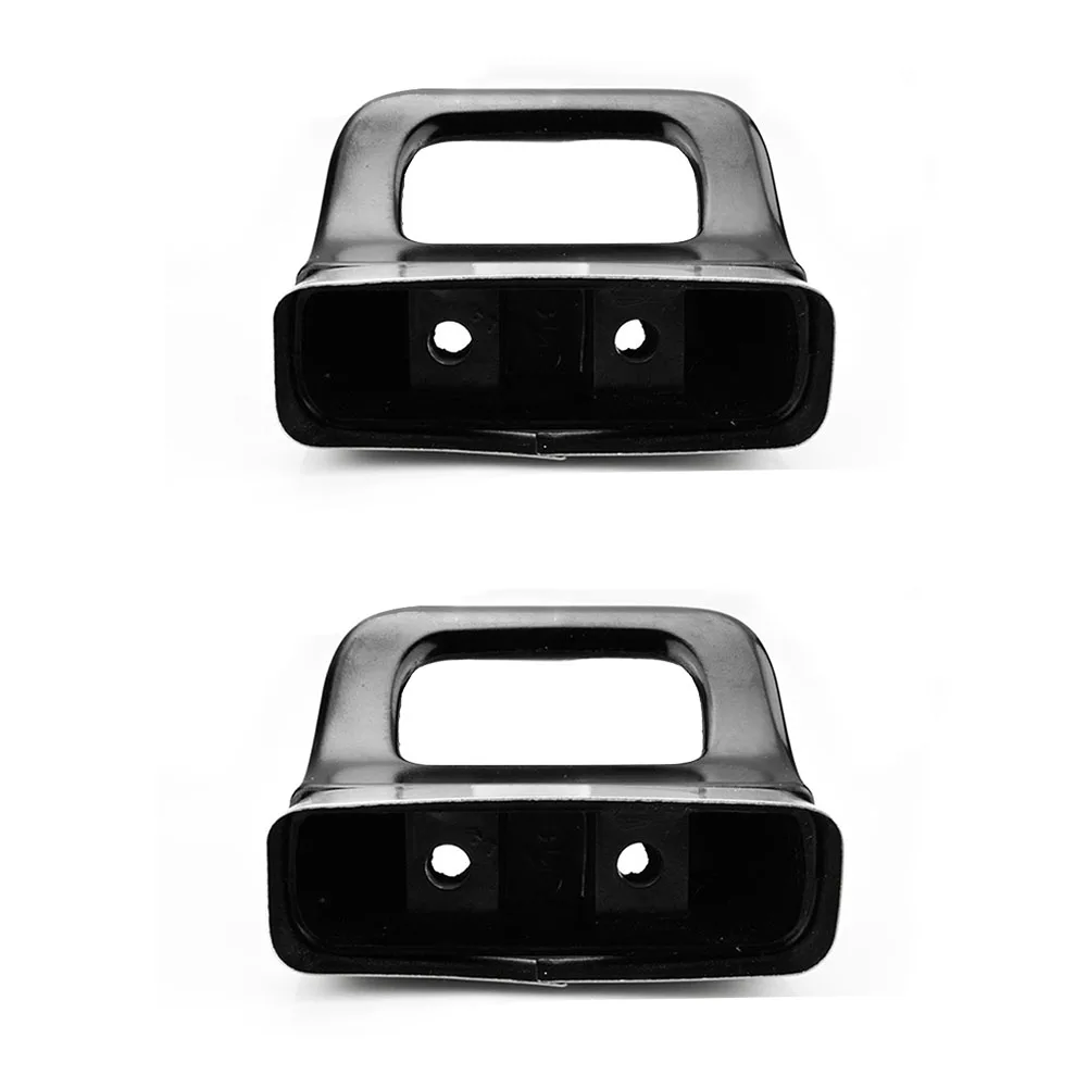 

2PCS Pot Handle Short Double Hole Household Accessories Pan Dismountable Black Bakelite Grip Anti Scalding Replacement Ergonomic