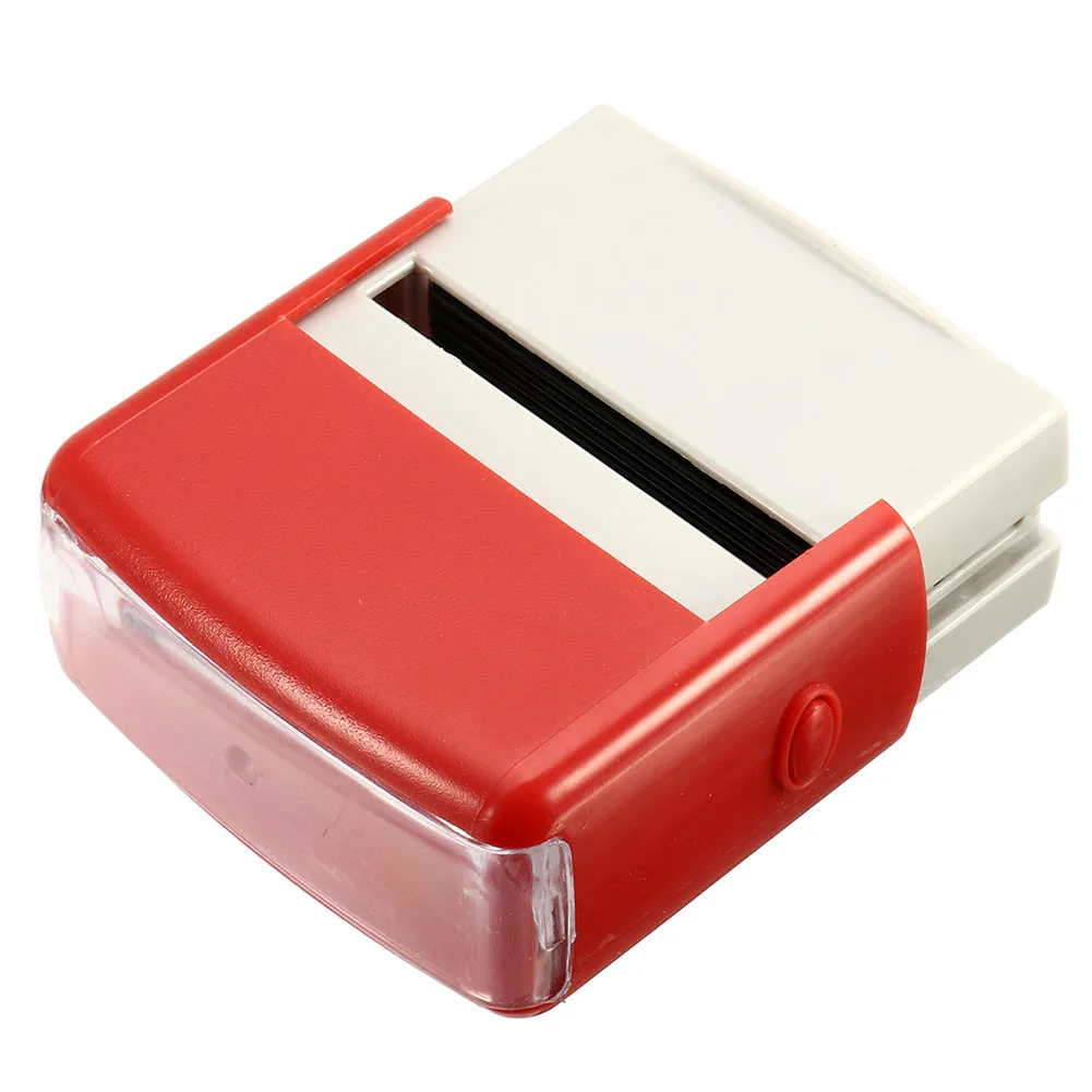 1 Pcs Custom Personalised Self Inking Rubber Stamp Kit Business Name