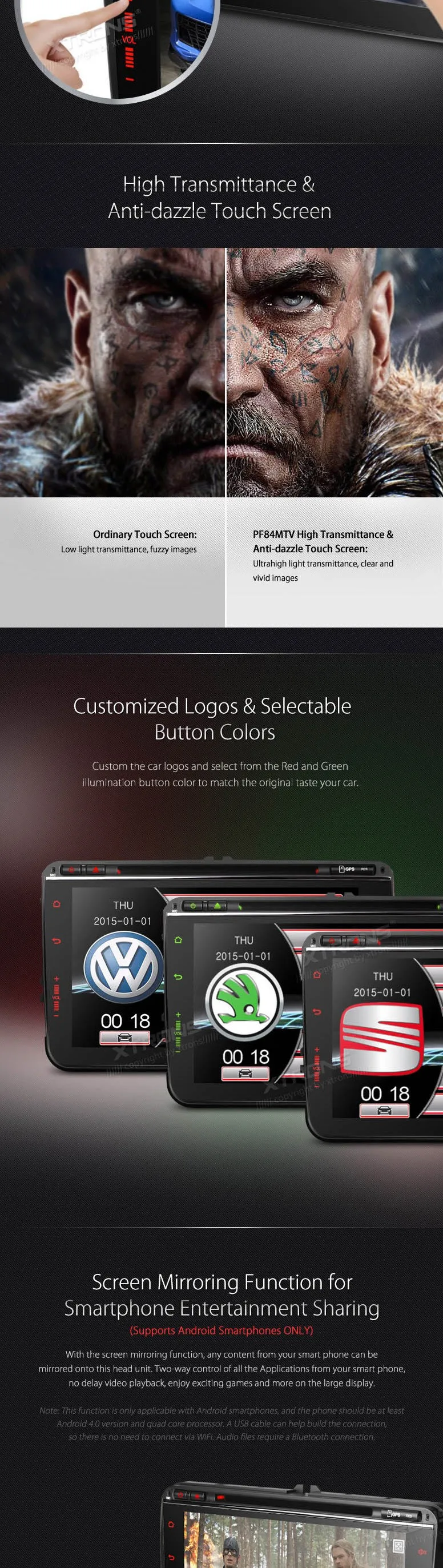 Clearance 8" Touch Panel Special Car DVD for Seat Toledo 2013 2014 2015 & Alhambra 2013 2014 2015 2016 with Android Mirror Link Support 2 Clearance 8" Touch Panel Special Car DVD for Seat Toledo 2013 2014 2015 & Alhambra 2013 2014 2015 2016 with Android Mirror Link Support 2