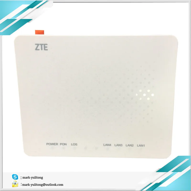 Оригинальная новая Оптическая сеть ZTE F600 600 ONU с 4 портами ethernet без голосового