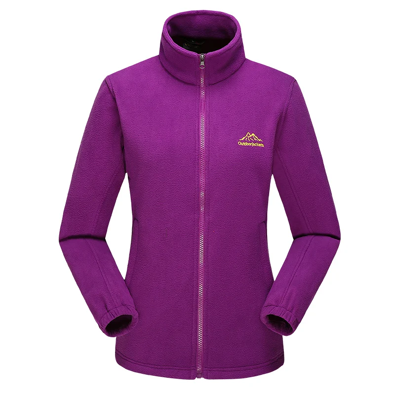 Buy Outdoor Camping Women Fleece Coat Warm Windproof
