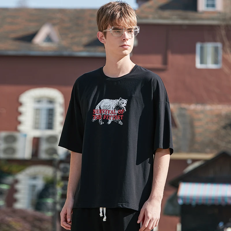 Pioneer Camp Летняя короткая футболка Мужская брендовая одежда хлопок высокое