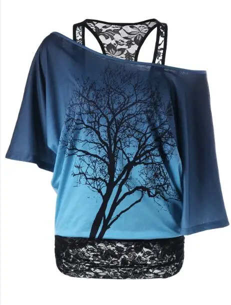 

Women Feminina Mujer Sexy Woman Lace Cold Off Shoulder Shirt Blouse Tops 2017 Blouses Blusas Summer Loose Plus Size Clothing