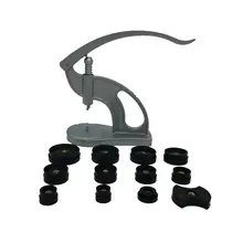 Часовщик часы Задняя крышка пресс-инструмент 11 штампов батарея замена ручной кварцевые часы ремонтный инструмент набор для часового аппарата любовник