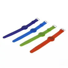 Wristband Proximity 125Khz T5577 Recordable Silicone RFID Wristband Adjustable Watch Wrist Strap Access Control