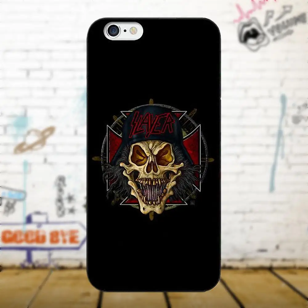 Истребительница Heavy Metal Rock Band удивительно для Apple iPhone X 4 4S 5 5C 5S SE 6 6S 7 8 плюс для LG G3 G4 G5 G6 K4 K7 K8 K10 V10 V20 - Цвет: as picture