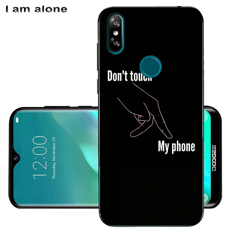 Чехлы для телефонов I am alone Для Doogee Y8 Y8C, 6,1 дюйма, мягкий ТПУ мобильный Модный чехол с мультяшным принтом Для Doogee Y8, сумки