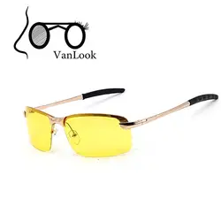 Желтый солнцезащитные очки Polaroid Для мужчин солнцезащитные очки для ночного вождения в темноте поляризованные линзы lentes-де-сол Амарилло