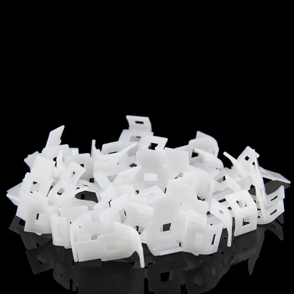 

100pcs White Base for Tile Leveling Spacer System Construction Tool Accessories Wedges Tiling Flooring PE Tile Grout