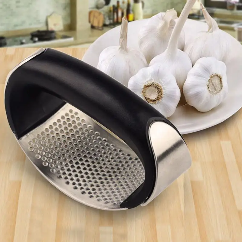 Buy 1pc Stainless Steel Garlic Presses Manual Garlic