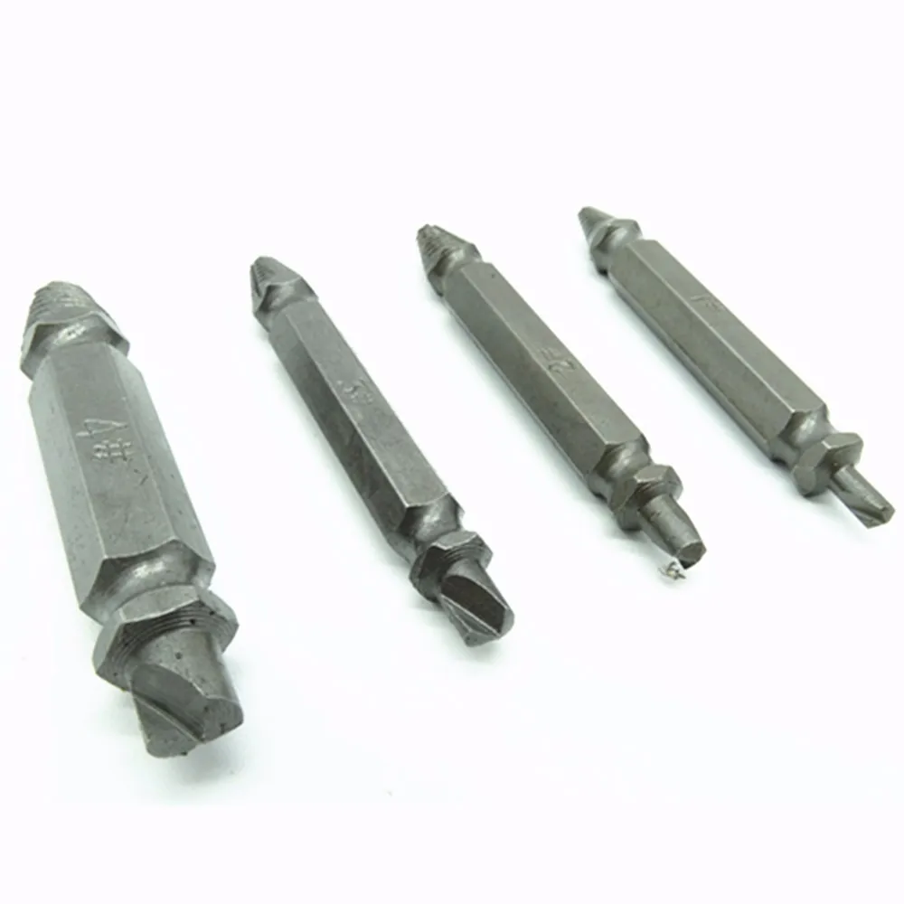 Double Ended Damaged Screw Extractor Drill Bits For Metal G