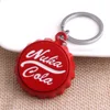 Game series Cola red Keychain personality Car Keyring Bottle Cap Key Chain for Women and Men unique Christmas gifts ► Photo 3/6