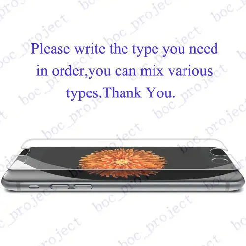 tempered glass screen protector boc using